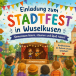 Einladung zum Stadtfest in Wuselkusen