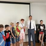 Antrittsbesuch des Wuselkusener Stadtrats im Rathaus der Stadt Konz